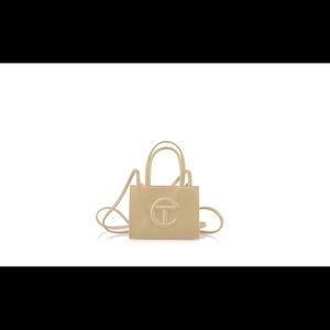 Telfar Shopping Bag (small, cream)